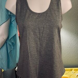 Gray Sleeveless Women's Top